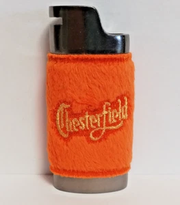 Chesterfield Metal Case for mini BIC Lighter with Fabric #2 - Picture 1 of 17