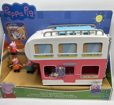 2021 Hasbro Peppa Pig Peppa’s Adventures Peppa’s Family Motorhome Playset Age 3+ Cover