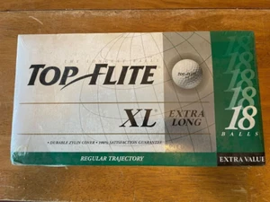 Top Flite XL Golf Balls 18 New & Sealed (1994 Spalding) - Picture 1 of 6