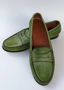 Mocassini donna Carmina verdi Penny taglia 7 UK | 10 US | 40 - Foto 1 di 13