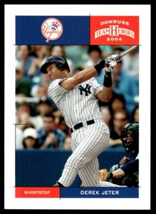 2004 Donruss Team Heroes Derek Jeter New York Yankees #284 R36 - Picture 1 of 2