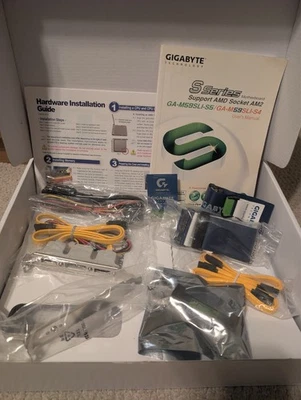 LEGENDARY SLI GAMING MOTHERBOARD! Gigabyte GA-M59SLI-S5 (Socket AM2) - Tested - Image 1 of 4