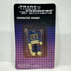 Soundwave Character Eraser Transformers 1985 Vintage Hasbro New In Package - Picture 1 of 9