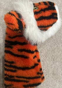 Toys By Daphne Copricapo Peluche Mazza da Golf Tigre Arancione Nero - Foto 1 di 5