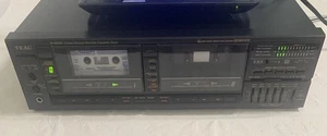 TEAC W-880RX Cassette Deck Double Reverse DBX *Needs Right Side Belts* Read Desc - Picture 1 of 8