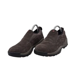 Columbia Shoes Mens Size 9 Broc Moc W/R Slip On Suede Omni-Grip YM6145-228 - Picture 1 of 14