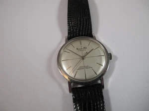 BEACON HILL MENS VINTAGE WATERPROOF ALL STEEL SWEEP SECONDS no reserve - Picture 1 of 10