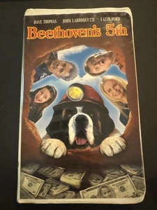 Beethoven’s 5th VHS VCR Video Tape In Clamshell Case Family Dog Movie - Picture 1 of 12