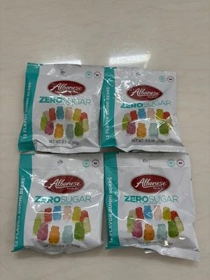 Albanese Sugar Free Gummi Bears - 4 Bags - 3.5oz Bag Exp Dec 2026 - SHIPS FREE - Image 1 of 2