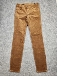 KUT From The Kloth Diana Skinny Corduroy Pants Womens 0 Tan Brown NWT - Picture 1 of 13