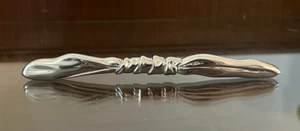 Sterling Silber Schleife Design Kamm Abdeckung Halter unbeschriftet - Bild 1 von 5