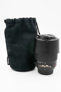 NOS Nikon DX AF-S Nikkor 55-200mm f4-5.6 G ED VR w/Caps, Hood, & Carrying Pouch - Picture 1 of 8