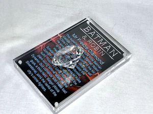 Batman, Mr. Freeze Diamant, Displayplakette, echte Requisitenreplik, Glas - Bild 1 von 7
