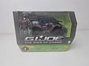 GI JOE SNAKE TRAX A.T.V. Vehicle with Scrap Iron v7 Rise Of Cobra Hasbro 2009  - Picture 1 of 8