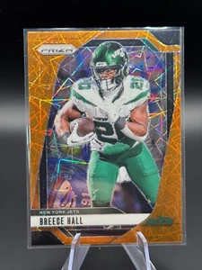 2024 Panini Prizm NFL No.223 Breece Hall Orange Laser - Bild 1 von 2