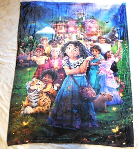 New Encanto Cartoon Throw Small 50" x 40" Family Tiger Super SOFT - Picture 1 of 4