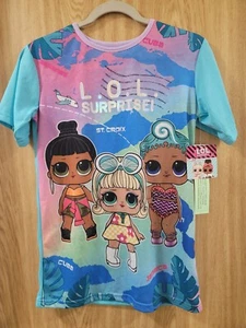 L.O.L. Surprise! Girls Sleep Gown Pajama, Size 7/8 - Picture 1 of 4