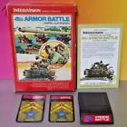 Armor Battle   Intellivision   Cartridge Box And Manual Tested Complete Rare