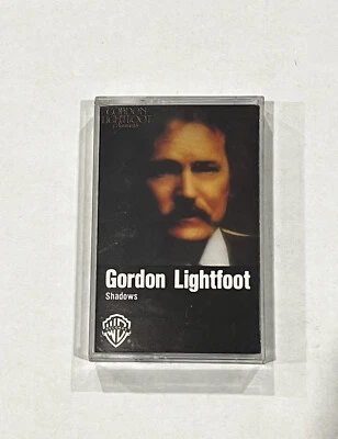 Gordon Lightfoot Shadows Cassette Tape Case And Insert 1982 Folk Music - Image 1 of 3