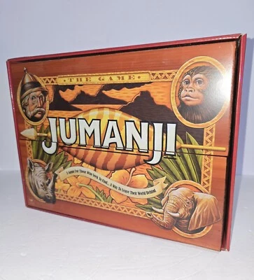 Jumanji Board Game  DELUXE Wooden Box Family Game Night  - Image 1 of 4