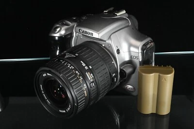 Fotocamera digitale Canon EOS Kiss con sigma 28-80 mm f3.5-5.6 II MACRO [Ecc]... - Immagine 1 di 4