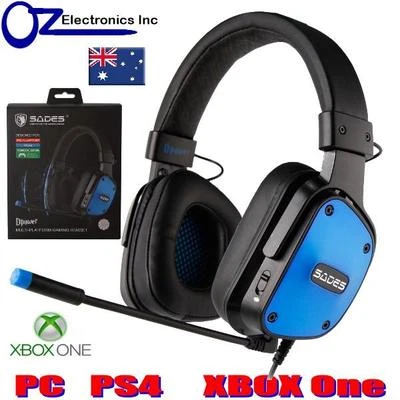 SADES DPOWER 3.5mm Multi Platform Gaming Headset Mic Chat NEW Noise Reduction - Image 1 of 4