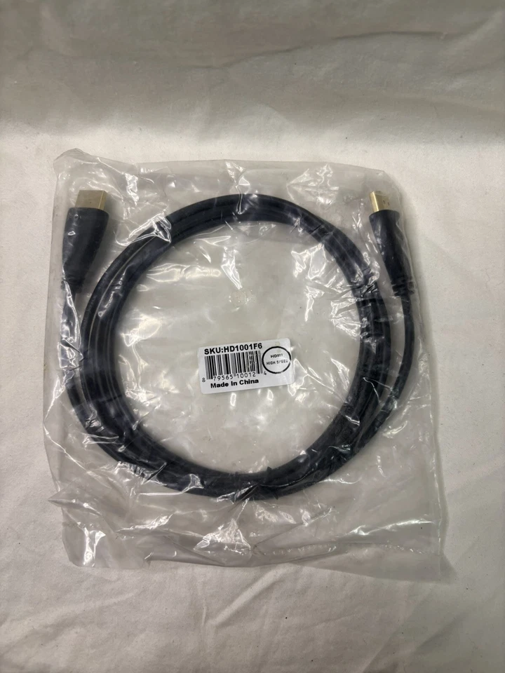 4x 6FT HDMI v1.4 Cable Cord For BLURAY 3D PS4 PS3 HDTV XBOX ONE 360 WII U 1080P - Image 1 of 1