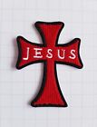 Iron-On Patch Embroidered Patch Red Cross Jesus - Pa0001