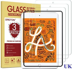 [3 Pack] Premium Tempered Glass Screen Protector | Apple iPad Mini 4 / 5 (2019) - Picture 1 of 9