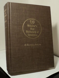 Webster's New Dictionary of Synonyms - revised - 1973 - Foto 1 di 2
