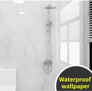 Modern Adhesive Wallpaper Roll with 10 Meters Waterproof Mould Proof - Picture 1 of 14