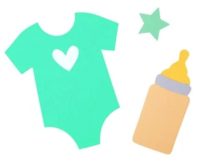 Sizzix Bigz Nursery die #664389 Retail $19.99 Cuts Fabric, by Jennifer Ogborn - Picture 1 of 10