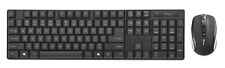 Trust Ximo Wireless UK Keyboard and Compact Mouse Set Black