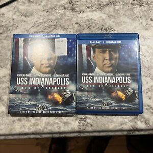 USS Indianapolis: Men of Courage (Blu-ray, 2016) Nicolas Cage, Tomas Jane