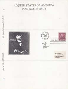 1171 4c ANDREW CARNEGIE - Meter Digest L/A - Bild 1 von 1