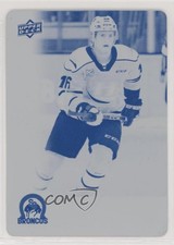 2019-20 Upper Deck CHL Printing Plate Cyan 1/1 D-Jay Jerome #27 z1b