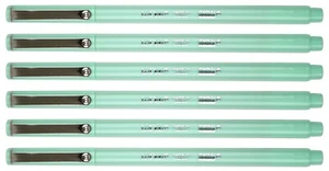 Marvy Uchida Le Pen 6 piezas menta 0,3 mm liso micro fino plástico punta LePen - Imagen 1 de 2