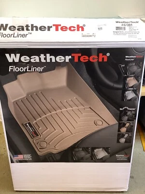 Forro de piso Weather Tech #447391 diseñado para Ford Transit color negro Foto 1 de 4