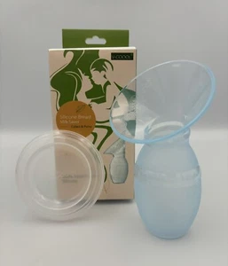 V-Coool Silicone Manual Breast Milk Pump Saver Baby Mum Breastfeeding Suction - Picture 1 of 3