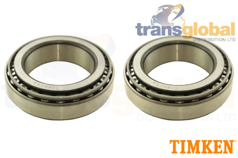 Taper Roller Diff Bearing x2 for Land Rover Freelander 1 1.8K 2.0 Tcie TIMKEN - Image 1 of 1