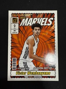 2023-24 Panini Donruss Euroleague Victor Wembanyama Net Marvels Press Proof #1 - Picture 1 of 2