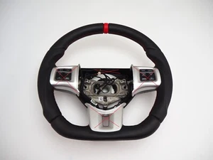 _ DODGE Challenger RT SRT Charger Durango Flat bottom Steering wheel included - Picture 1 of 7