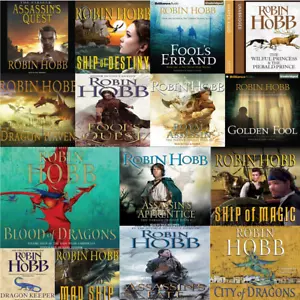 Robin Hobb's Realm of the Elderlings Series (17 Audiobooks on USB or DVD) - Picture 1 of 1