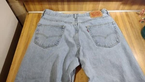 #1 Levis Strauss & Co. 550 Light Blue Jeans,34x30,original riveted! - Picture 1 of 6