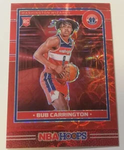 2024-25 Panini Nba Hoops - RC Bub Carrington #244 Red Scope 05/49 🔥🔥🔥 - Picture 1 of 2