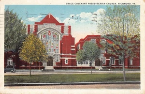 Postal VA: Grace Covenant Presbyterian Church, Richmond, Virginia, publicada en 1927 - Imagen 1 de 3