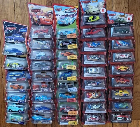DISNEY CARS LOT: RACE-O-RAMA , KMART, SUPERCHARGED - NEW (SOLD SEPARATELY) (B80) Cover