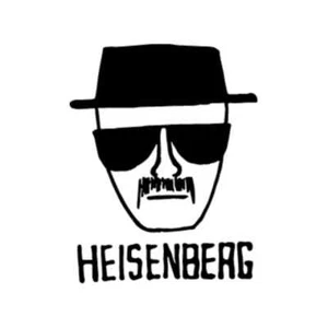 Heisenberg - Breaking Bad Vinyl Decal Laptop Decal Bumper Sticker Window Sticker - Picture 1 of 2