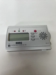 Korg GA-30 N222 Ultra Compact Guitar And Bass Tuner High-Precision Lcd Meter - Picture 1 of 3