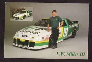 1995 Busch Grand National Schedule LW Miller UniFirst - Picture 1 of 2